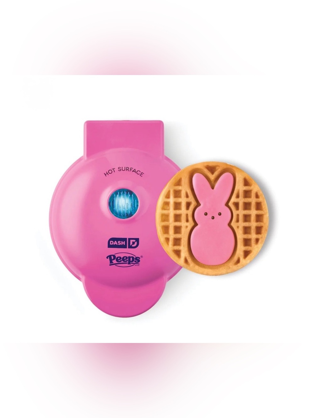 Dash x Peeps Bunny Mini Waffle Maker